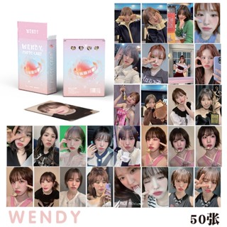 Sun Chenghuan WENDY การ์ดโลโม่ ขนาดเล็ก พิมพ์เองได้ 50 แผ่น