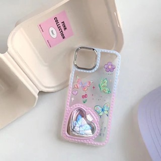 เคสโทรศัพท์มือถือ tpu แบบนิ่ม ลายผีเสื้อ สําหรับ iPhone 14 14promax 14pro 12PRO 12PROMAX 13 13pro 13promax