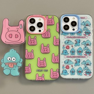 เคสมือถือ แบบนิ่ม ลายหมู สําหรับ Apple 14 Iphone 13 13 Pro Max 12 11