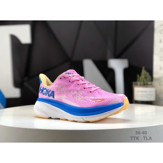 ✅Hoka_one ONE Clifton 9 รองเท้าวิ่ง ข้อสั้น กันลื่น ทนต่อการเสียดสี