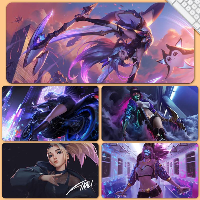 League of Legends kda Guardian of Legends Akali แผ่นรองเมาส์ lol Thorn of Leaving the Group แผ่นรองโ