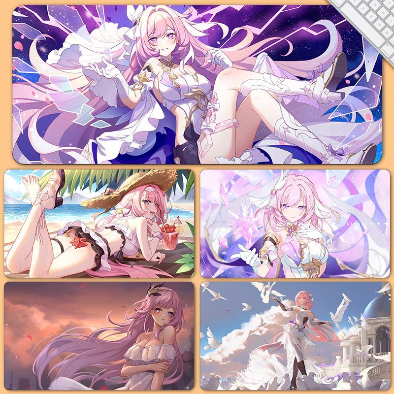 ยุบ 3 แผ่นรองเมาส์ Elysia ทนายความ Elysia หอพักเกมพัดลมอุปกรณ์ต่อพ่วงเบาะ