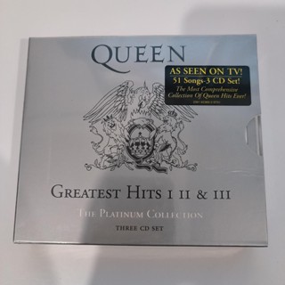 Queen Greatest Hits อัลบั้ม I, II &amp; III 3CD C91 M03