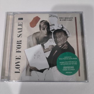 แผ่น CD อัลบั้ม Tony Bennett &amp; Lady Gaga Love สําหรับขาย CD C91 M03