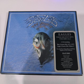 อัลบั้มเพลงฮิต 1 &amp; 2 2CD Eagles Their greatest C91 M03