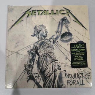 แผ่น CD อัลบั้ม Metallica And Justice Remastered C91 M03