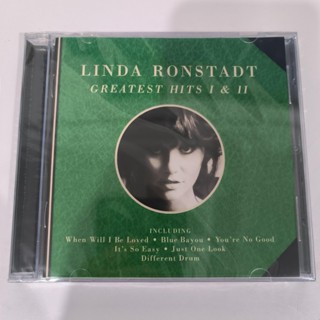 แผ่น CD อัลบั้มเพลงฮิต Linda Ronstadt I &amp; II C91 M03