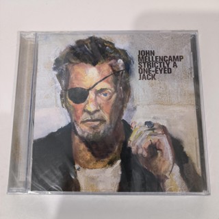 แผ่น CD อัลบั้ม John Mellencamp Strictly A One-Eyed Jack ROCK C91 M03