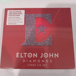 แผ่น CD อัลบั้ม Elton John Diamonds 3 แผ่น C91 M03