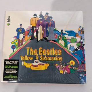 แผ่น CD อัลบั้ม The Beatles สีเหลือง C91 M03