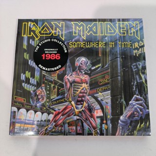 แผ่น CD อัลบั้ม Iron Maiden Somewhere In Time 2015 C91 M03