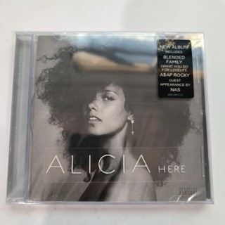 อัลบั้มซีดี แบรนด์ A0licia Keys HERE CD C91 M03