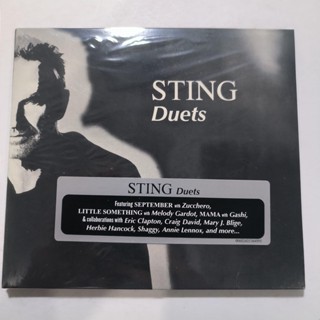 แผ่น CD อัลบั้ม Sting Duets C91 M03 2021