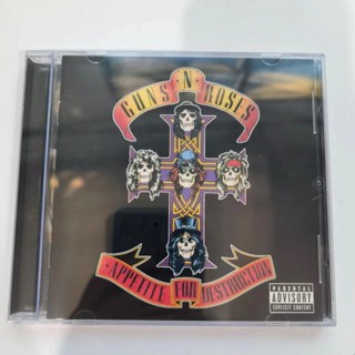 แผ่น CD อัลบั้ม Guns N Roses Appetite สําหรับทําลาย CD C91 M03