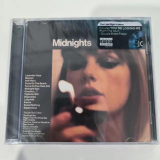 แผ่น CD อัลบั้ม Taylor Swift Midnights The Late Night Edition C91 M03