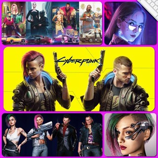 Cyberpunk 2077 แผ่นรองเมาส์ คีย์บอร์ด ขนาดใหญ่ ลายเกม CDPR Stand-alone Judy V