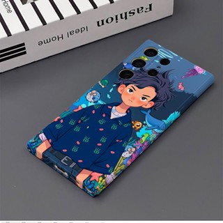 เคสมือถือ แบบแข็ง ลาย Ocean Boy สําหรับ Samsung S22 S23plus ultra A53 A54 A34 A21S A14 A13 A12 A11 A04