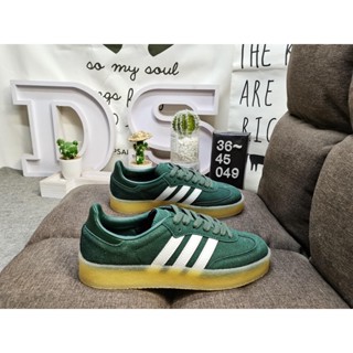 Kith x Clarks x Adidas Originals 8th street Samba รองเท้าผ้าใบลําลอง สําหรับผู้ชาย ผู้หญิง เหมาะกับการเล่นกีฬา สินค้าคุณภาพ