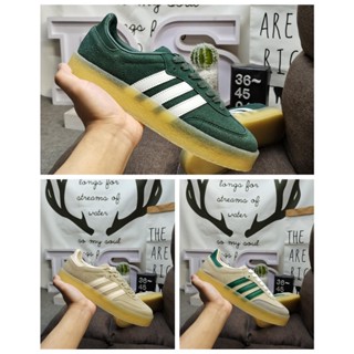 Kith x Clarks x Adidas Originals 8th street Samba รองเท้าผ้าใบลําลอง สําหรับผู้ชาย ผู้หญิง เหมาะกับการเล่นกีฬา สินค้าคุณภาพ