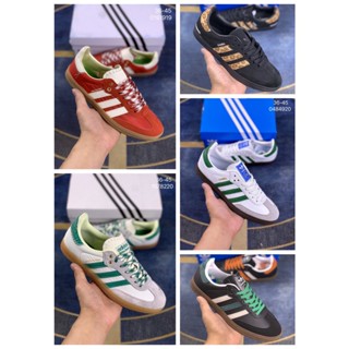 Wales Bonner x Adidas Originals Samba OG series รองเท้ากีฬา ข้อสั้น สไตล์เยอรมัน สําหรับผู้ชาย และผู้หญิง