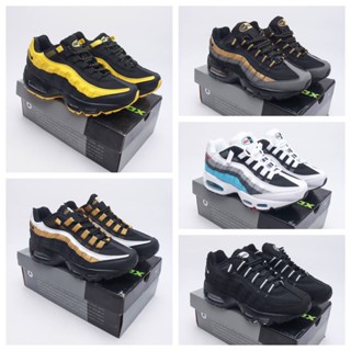 Nike Air Max 95 รองเท้าผ้าใบลําลอง กันลื่น เหมาะกับการวิ่งจ๊อกกิ้ง สําหรับผู้ชาย