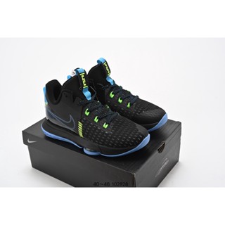 Nike Lebron Witness V EP James 5 รองเท้าบาสเก็ตบอลถัก ข้อสูง คุณภาพสูง