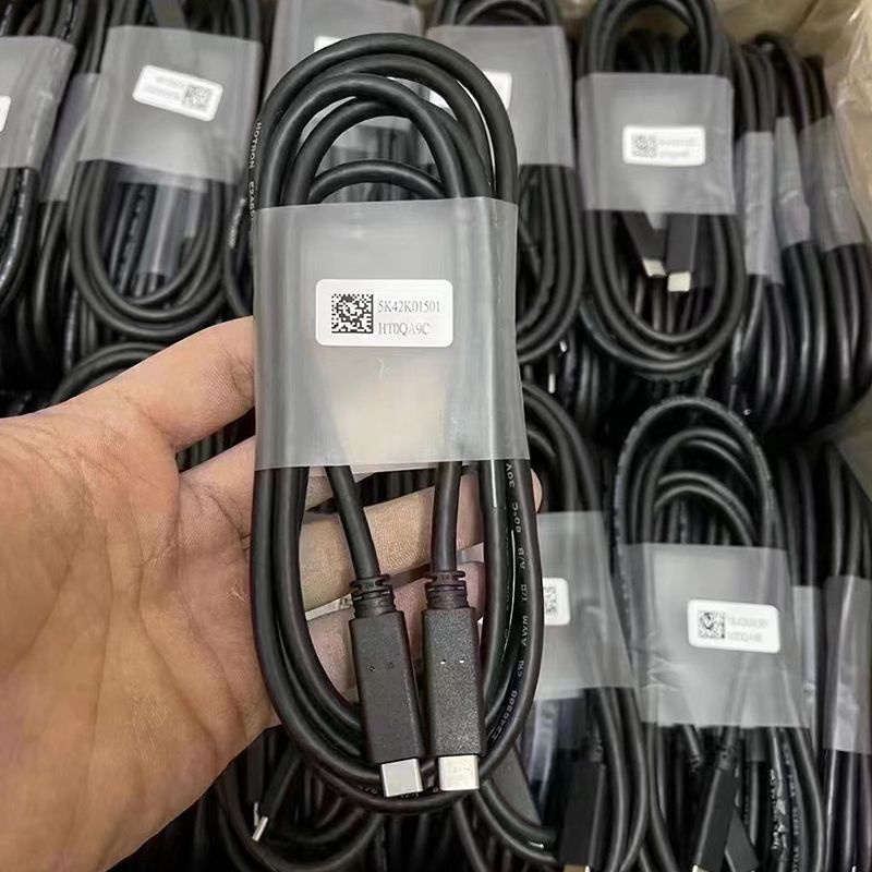Dell สายชาร์จโทรศัพท์มือถือ typec 5A100w gen2 Thunderbolt 34K อเนกประสงค์ สําหรับ Apple Huawei