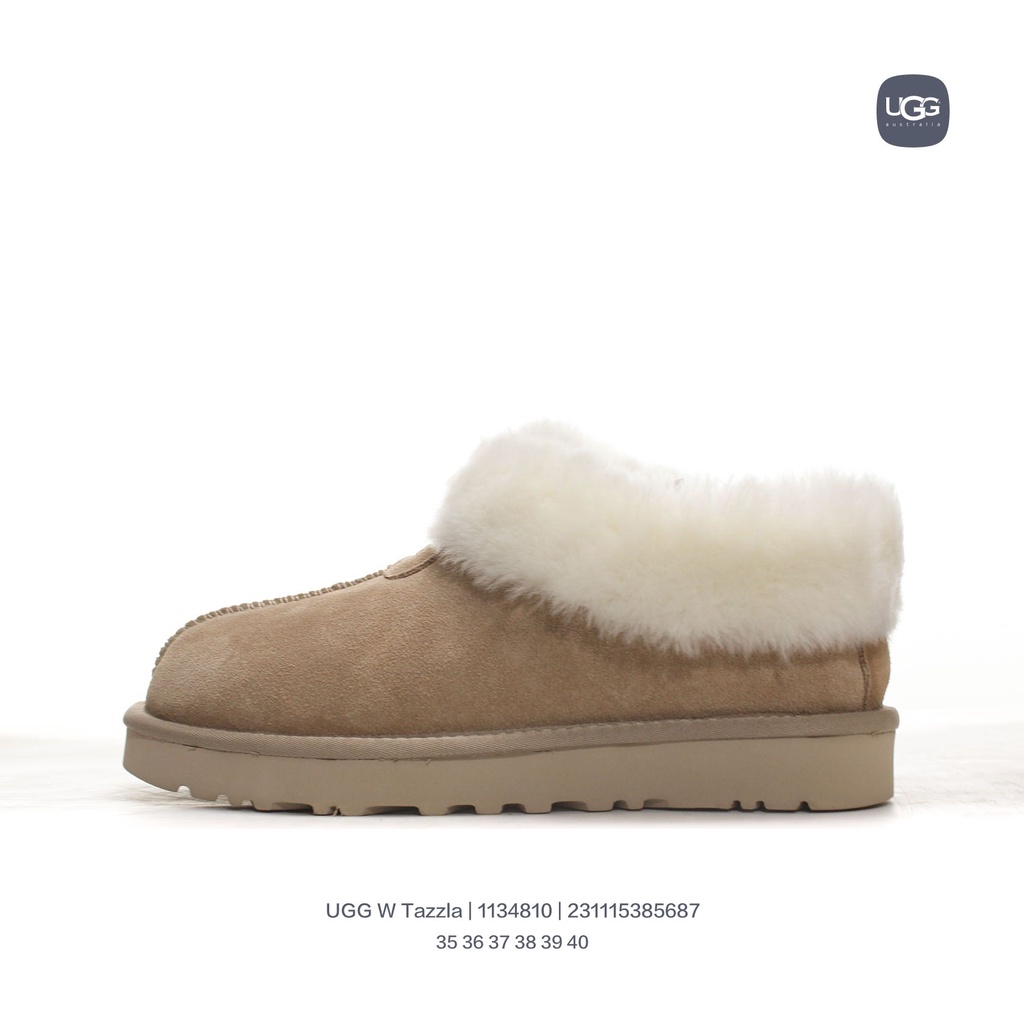 ของแท้ UGG W Tazzla Tatte รองเท้าบูทลําลอง ข้อสั้น กันหิมะ ใส่สบาย ให้ความอบอุ่น แฟชั่นสําหรับสตรี