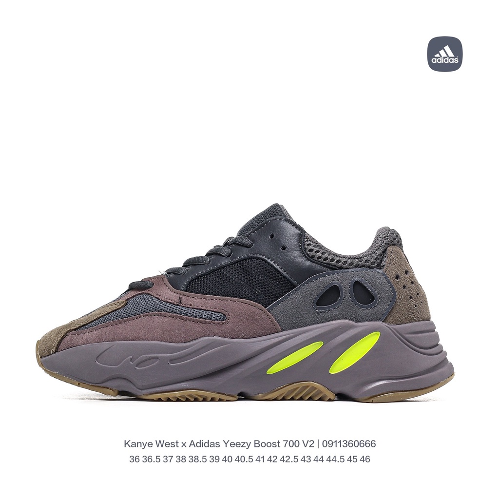 Kanye West x Adidas Yeezy Boost 700 V2 รองเท้ากีฬา รองเท้าวิ่งลําลอง สไตล์วินเทจ