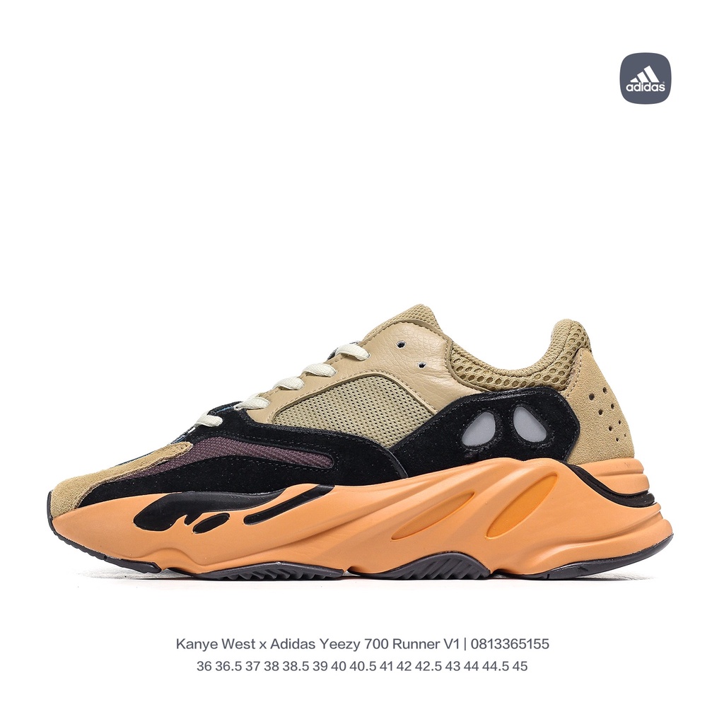 Kanye West x Adidas Yeezy Boost 700 V2 รองเท้ากีฬา รองเท้าวิ่งลําลอง สไตล์วินเทจ