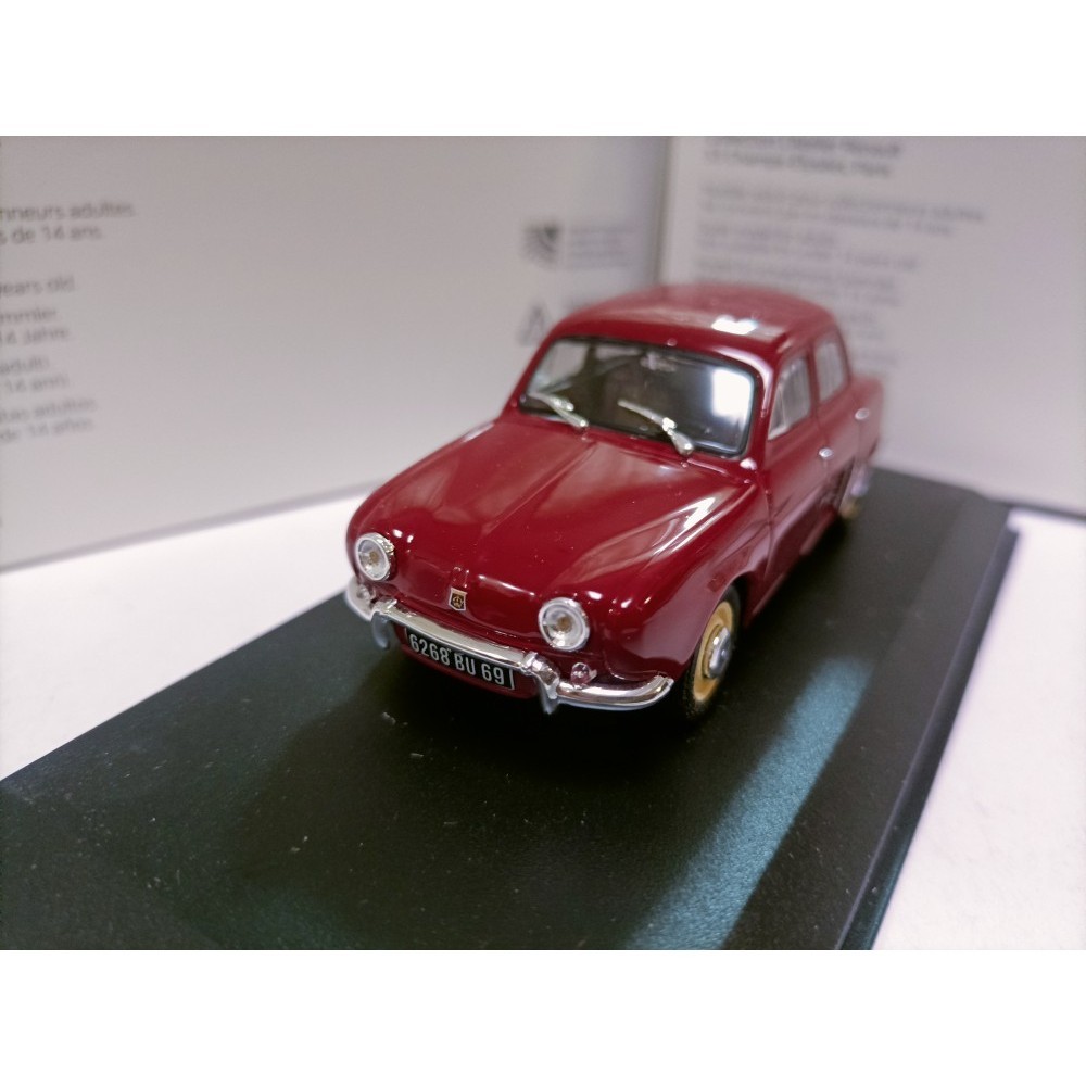 [พร้อมส่ง] โมเดลรถยนต์ Norwell Norev 1 43 Renault Dauphine 1961 สีแดง
