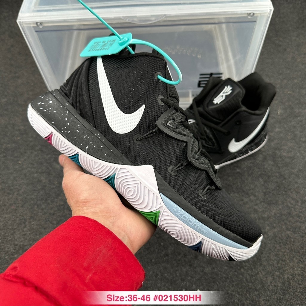 Nike Kyrie 5 รองเท้าบาสเก็ตบอล ดูดซับแรงกระแทก ทนต่อการเสียดสี
