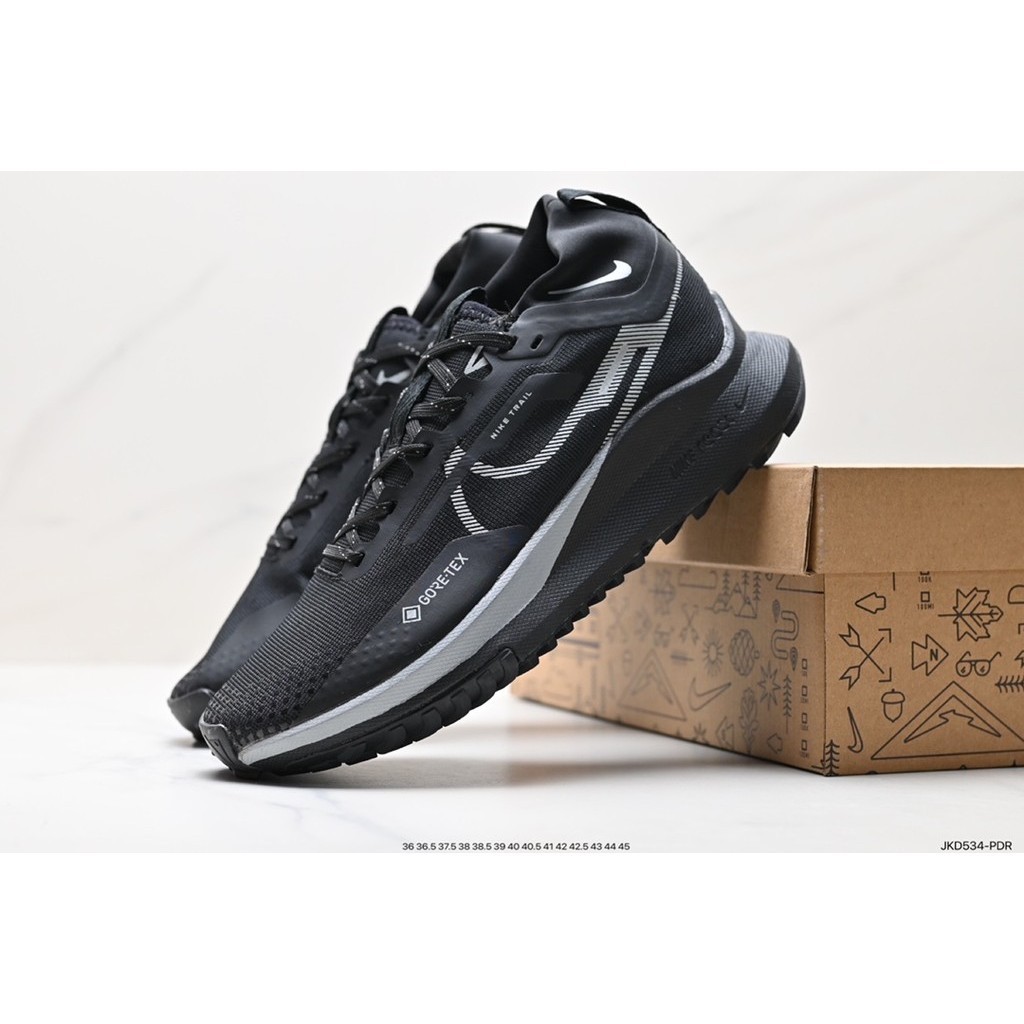 Nike React Pecasus Trail 4 GORE-TEX Pegasus Vortex Trail 4 generation Rhea version รองเท้าผ้าใบ เหมาะกับการวิ่งจ๊อกกิ้ง เล่นกีฬา