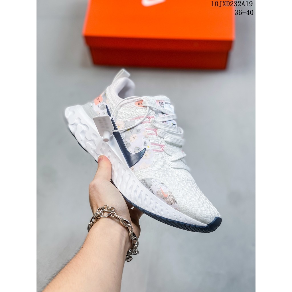 Nike REACT INFINITY RUN FK 3 รองเท้ากีฬา รองเท้าวิ่งลําลอง ดูดซับแรงกระแทก ของแท้ แฟชั่นสําหรับผู้หญิง