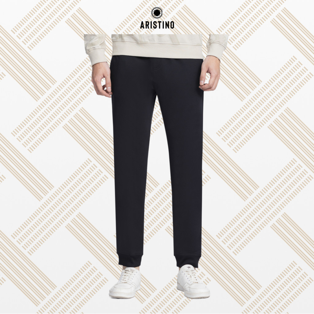 ARISTINO Regular Fit กางเกงจ็อกเกอร์ผู้ชายถัก APA008W3