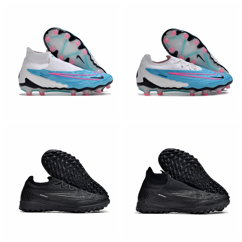 รองเท้าฟุตบอลบุรุษ Phantom GX Elite AG TF cleats รองเท้าฟุตบอลบุรุษชายหญิง scarpe calcio สีฟ้า whtie balck ขนาด 35-45EUR 86698286