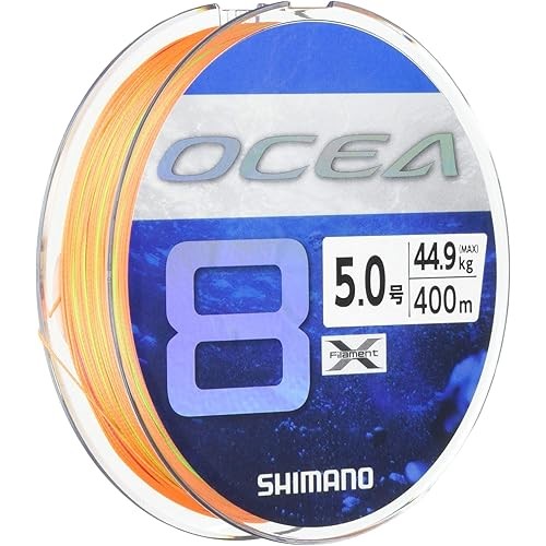 สาย Shimano Ocea 8 400M เบอร์ 5.0 5 สี Ld-A81S ตกปลา
