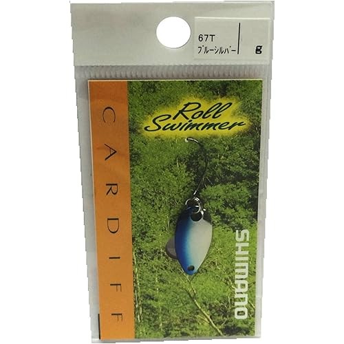SHIMANO spoon Cariff Roll Swimmer 1.8g Blue Silver 67T TR-018K Lure
