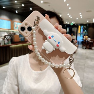 เคสโทรศัพท์มือถือ แบบนิ่ม ลาย Cinnamoroll มีกระเป๋าสตางค์ สําหรับ Huawei Nova 7i 3i 5t Y70 4e Y9 Prime Y7 Y5 2019 P30 Lite Pro Y9S Y6P