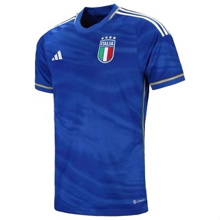 【Fans&amp;Player Issue Kit 】เสื้อกีฬาแขนสั้น ลายทีมชาติฟุตบอล Italy Home Man 2023/24 พร้อมส่ง