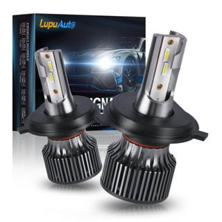 【Lupuauto】ชุดไฟหน้ารถยนต์ Led H4 H11 H1 H7 50W CSP H4 H11 Hir2 9012 H1 9005 HB3 9006 HB4 9007 9008 16000LM สว่างมาก 2 ชิ้น