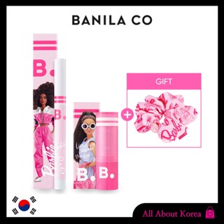 [BANILA Co/Barbie Collaboration] LIP 2types SET( Smuggling Lip Pencil 0.8g+ Velvet Blurred Veil Lipstick 3.7g)