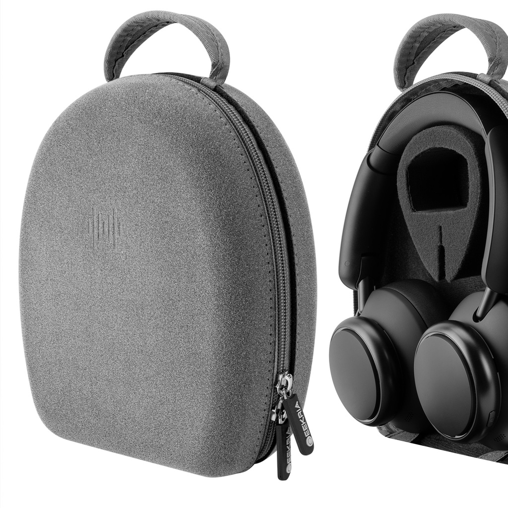 Geekria เคสหูฟัง แบบแข็ง สําหรับ Soundcore Space Q45 Life Q20+ Life Q35 Life Q30 Life Q20i