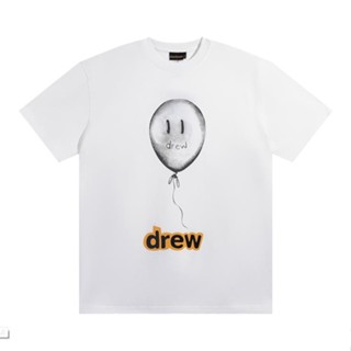 สไตล์ใหม่ พร้อมส่ง **.Drew 05 ** เสื้อยืดคอกลม แขนสั้น ผ้าฝ้ายแท้ พิมพ์ลาย เข้ากับทุกการแต่งกาย สําหรับผู้ชาย และผู้หญิง