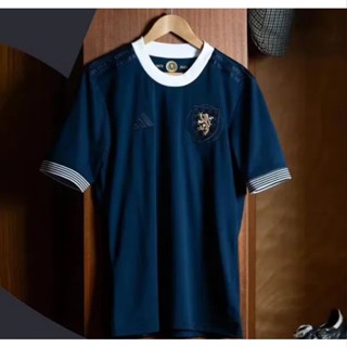 เสื้อกีฬาแขนสั้น ลายทีมชาติฟุตบอล Scotland 150th Anniversary Edition 2023 2024