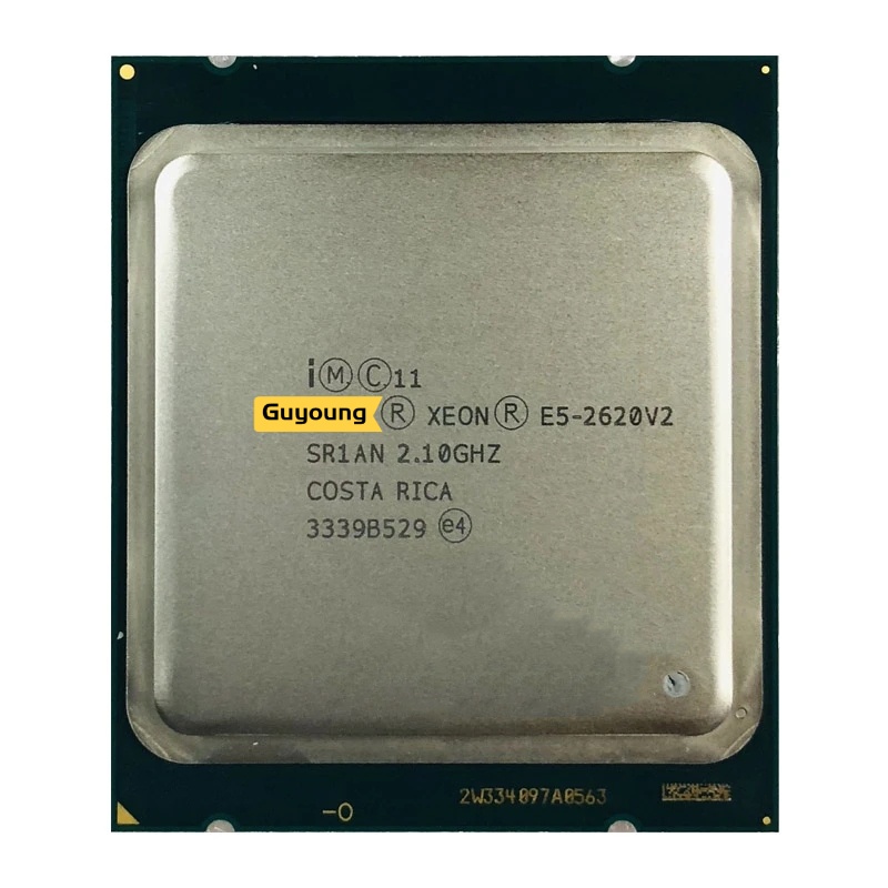 โปรเซสเซอร์ CPU Xeon E5-2620v2 E5 2620v2 E5 2620 v2 2.1 GHz 15M 80W LGA 2011