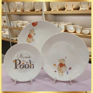 Corelle ชุดจานชาม ลายหมีพูห์ 5 ชิ้น