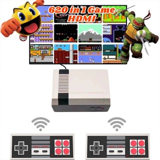 เกมแพดไร้สาย ขนาดเล็ก 620 80s FC สีแดง และสีขาว สําหรับของขวัญวันเกิด nintendo