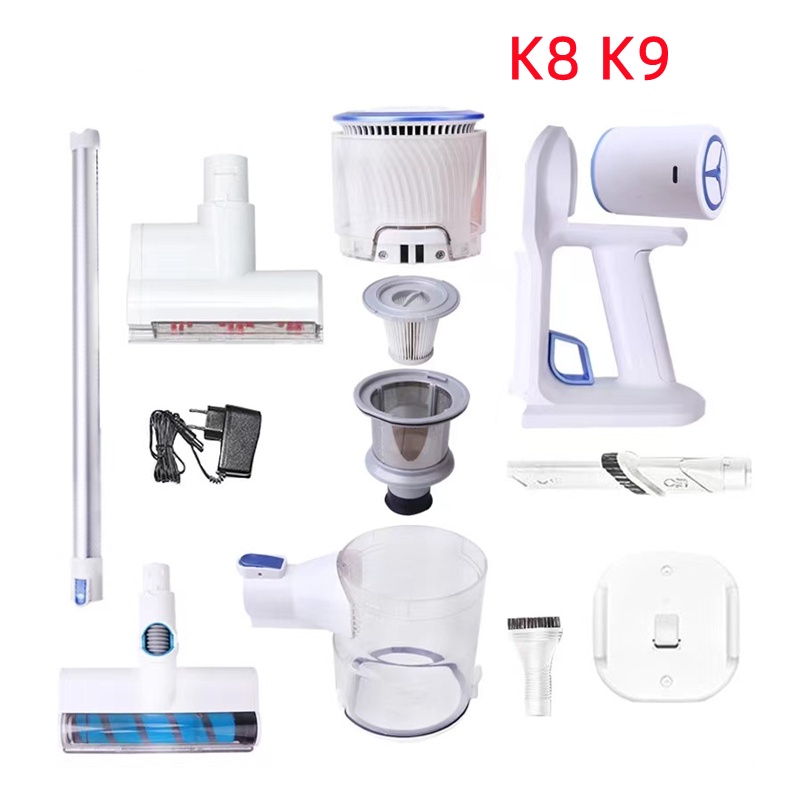 อะไหล่เครื่องดูดฝุ่นไร้สาย แบบเปลี่ยน สําหรับ Corvan Model K8 K9