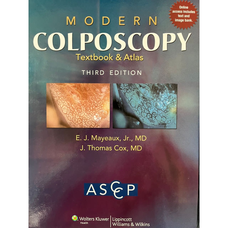 หนังสือเรียน MODERN COLPOSCOPY & Atlas